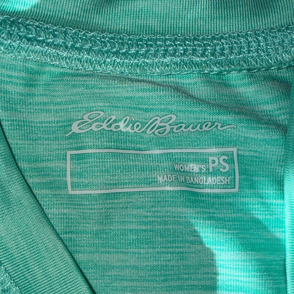 Eddie Bauer Turquoise Tank Top - Picture 2 of 3